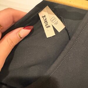 Pact Black Maxi Dress